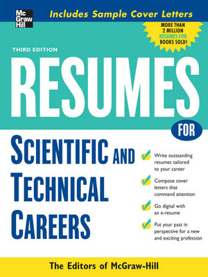 cover image of Resumes for Scientific and Technical Careers